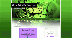 Desktop Screenshot of growwithmeboutique.com
